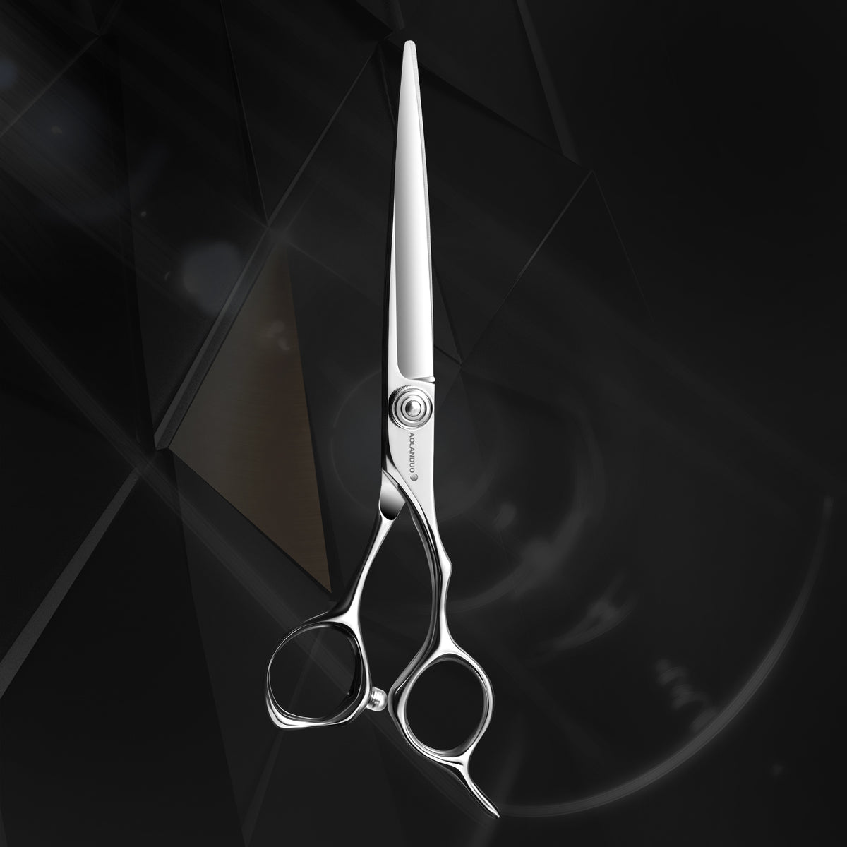6,5 Zoll Professionelle Präzisions-Haarschere – VG10 Stahl, True Convex Edge, Semi-Offset Griff